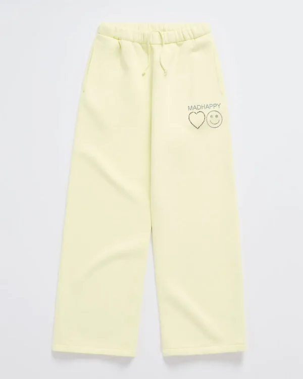 Madhappy Lemon-Ice Dazzle Fleece Straight Sweatpants